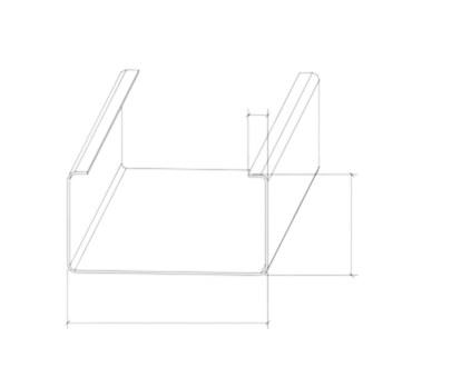 C Channel profile
